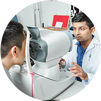 Eye Tonometry, Biometry, Refraction